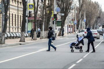 Штрафы для пешеходов в Украине