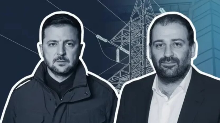 Владимир Зеленский и Тимур Миндич