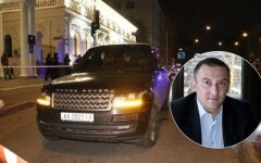 В Киеве обстреляли джип