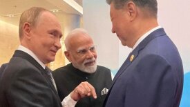 Владимир Путин, Нарендра Моди и Си Цзиньпин