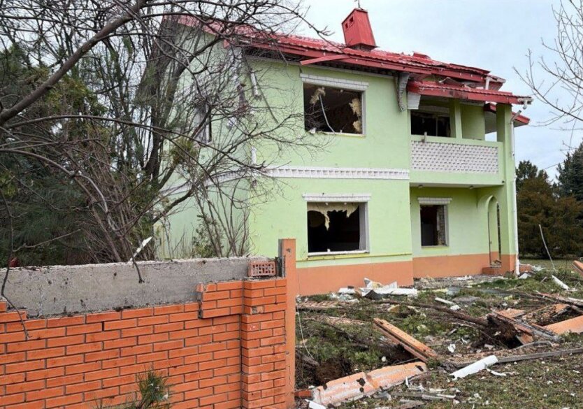 Удар по Днепропетровской области