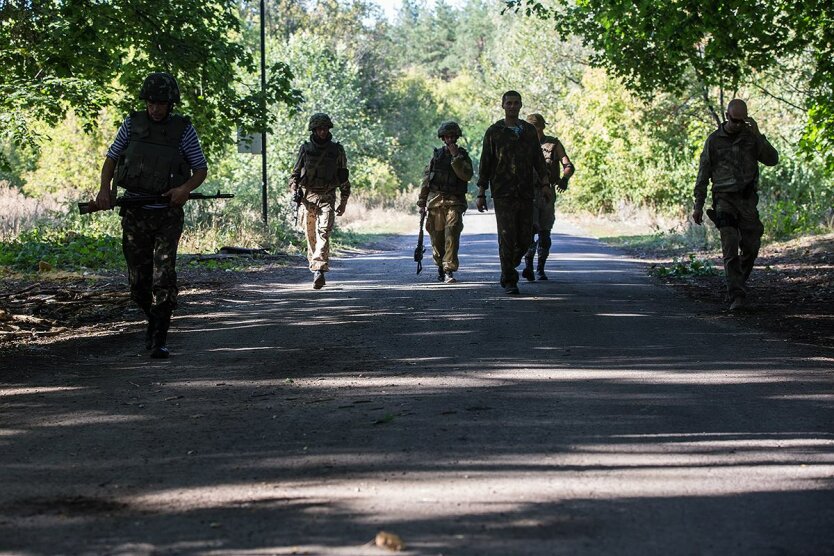 АТО украинская армия пехота