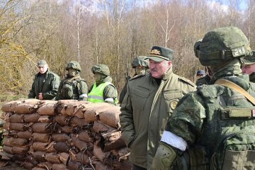 Недружественные действия Беларуси / Фото с сайта Лукашенко