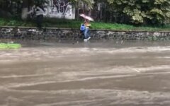 Гроза в Киеве,Желтый уровень опасности,Ливень в Киеве,Прогноз погоды