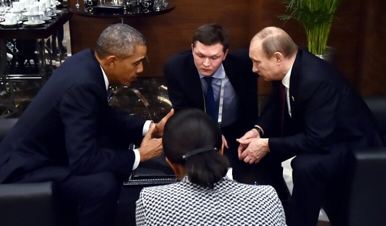 Владимир Путин Барак Обама