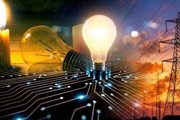 Отключения электроэнергии в Украине