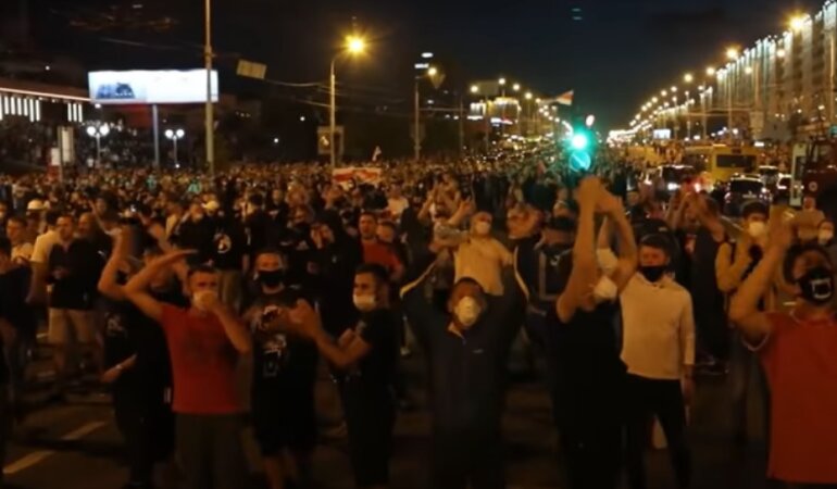 Протесты в Беларуси