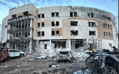 Ракетный удар по Запорожью