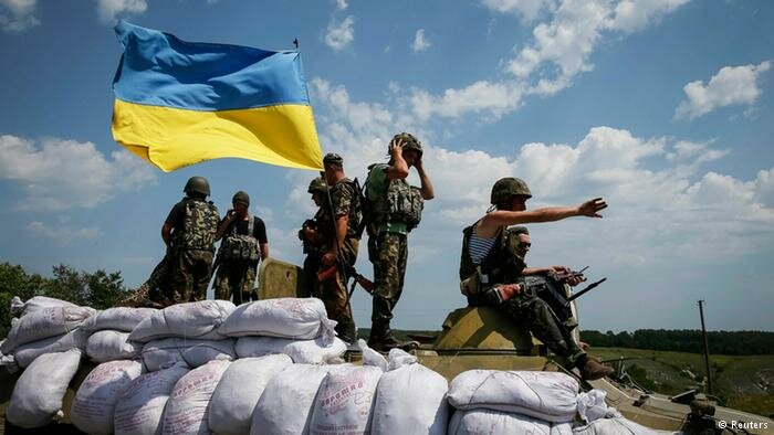 украинская армия на востоке Украины