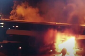Пожар в автобусе, Польша