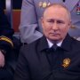 Путин на параде в Москве 9 мая, позор, перехват разговора, война россии против Украины