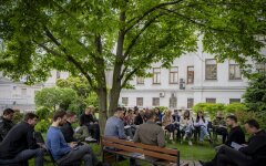 Зустріч Зеленського із журналістами / Фото: сайт президента