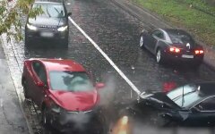 ДТП в Киеве: появилось видео момента жесткого столкновения