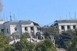 Ракетный удар по штабу ЧФ РФ в Севастополе