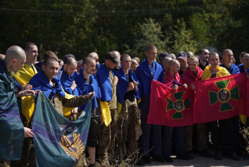 Обмін полоненими / Фото: Телеграм Зеленського