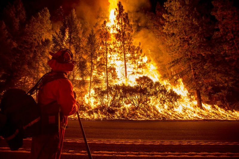 Калифорния пожар