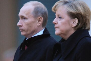 Ангела Меркель Владимир Путин2