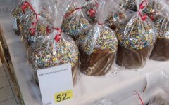 Цена пасхальной корзины