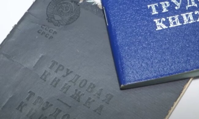 Трудовая книжка, ПФУ