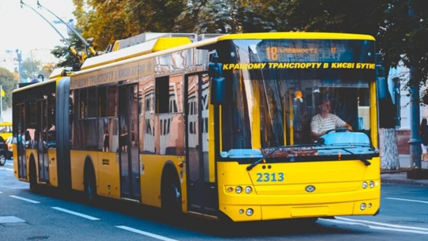 Транспорт в Киеве, троллейбус