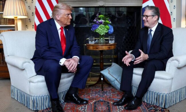 Дональд Трамп и Кир Стармер
