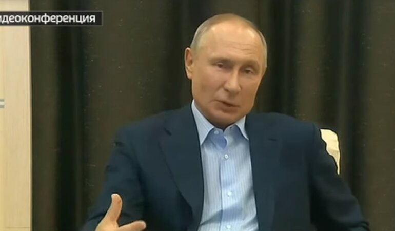 Владимир Путин, санкции против России, война на Донбассе