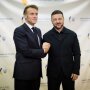 Владимир Зеленский и Эммануэль Макрон