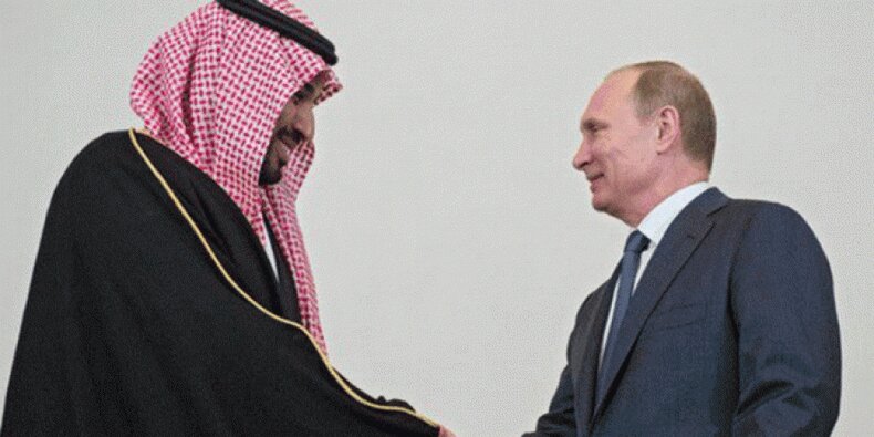 Владимир Путин и Мухаммед бин Сальман