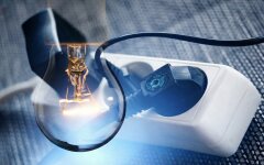 Отключение электроэнергии в Украине