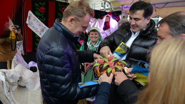 Саакашвили и Садовой