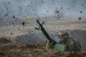 обстрел на Донбассе