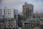 Поврежденные иранской ракетой здания в окрестностях Тель-Авива. Автор: Ohad Zwigenberg/AP/Scanpix