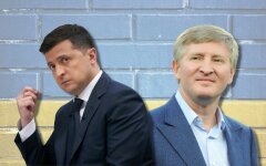 Владимир Зеленский и Ринат Ахметов