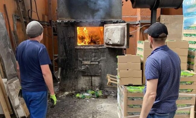 Уничтожение зараженного салата