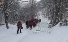 Карпаты, спасатели, поиски заблудивщихся в горах туристов