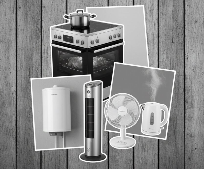 Приборы-пожиратели электроэнергии