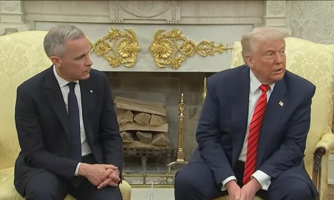 Марк Карни и Дональд Трамп