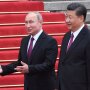 Диктатор РФ Владимир Путин и лидер Китая Си Цзиньпин