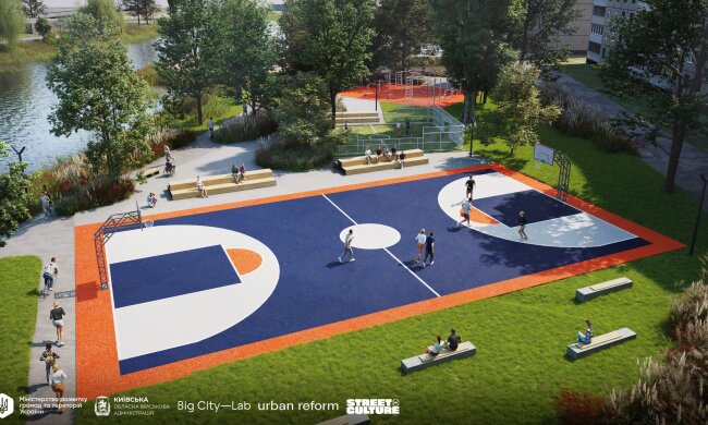 Активный парк в Бородянке