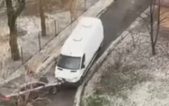 Микроавтобус, автомобиль, ДТП