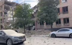 Удар оккупантов по Кривому Рогу / скрин из видео в Телеграм Зеленского