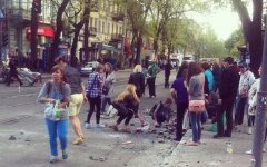 Одесситы борются с колорадами