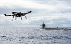 США испытали дрон для доставки груза на субмарину с ракетами
