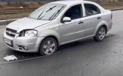 Обстрел гражданского авто оккупантами, вторжение россии в Украину, макаров