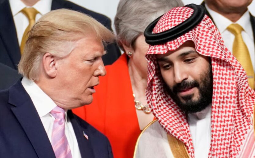 Дональд Трамп и принц Мохаммед
