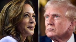 Камала Гарріс і Дональд Трамп
