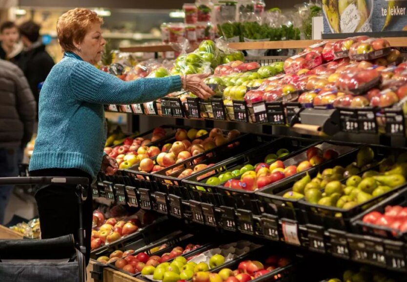 Продуктовий магазин у Європі