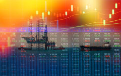 Нефтяные платформы. Цены на нефть и газ