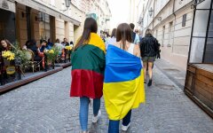 Допомога українським біженцям / ФОТО: DELFI / ŽYGIMANTAS GEDVILA