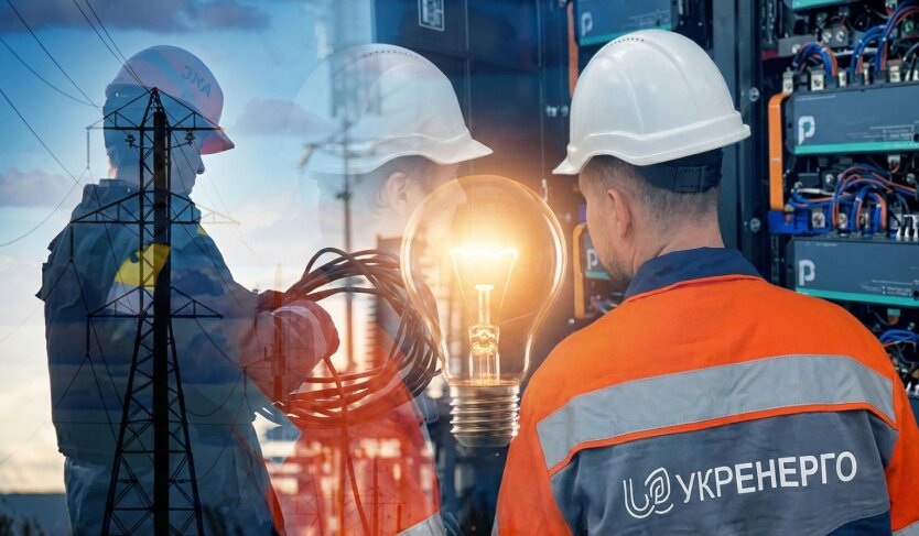 Отключение электроэнергии в Украине